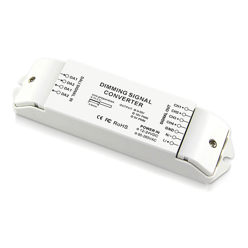 DC12V-24V DALI Signal Converter BC-344-HV-PWM/010V DC12V-24V DALI Signal Converter BC-344-HV-PWM/010V